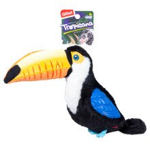75460 Тукан пищалкасы бар 38см көлеміндегі иттер үшін ойыншық, TROPICANA SERIES сериясы