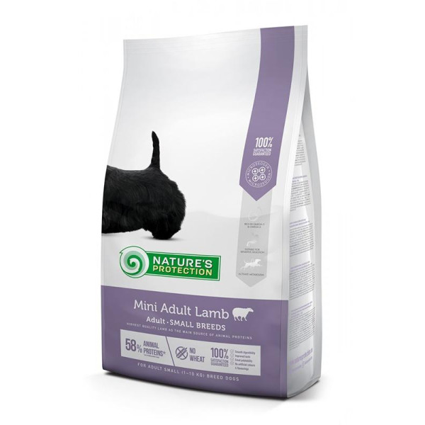 Nature's Protection Adult Mini Lamb - кішкентай әуе жануарлары үшін ағаштан жасалған толық тамақтық құралы, кішкентай породаларының адамдарының үшін.