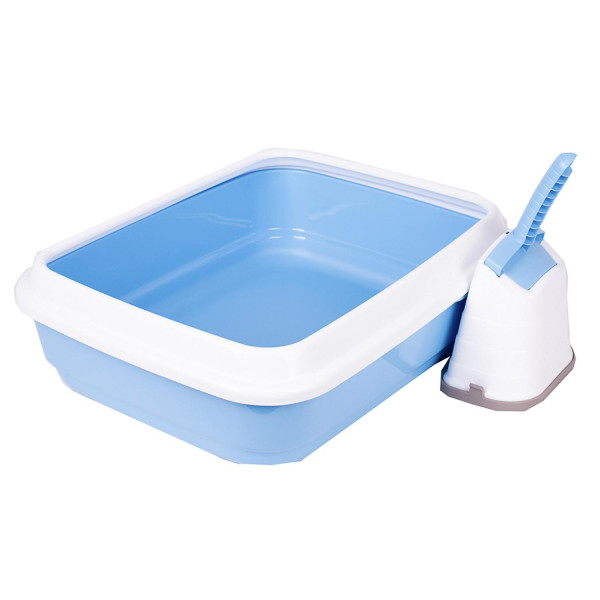 Кішкенің туалеті Imac Duo, өлшемі 50x40x15 см., көк