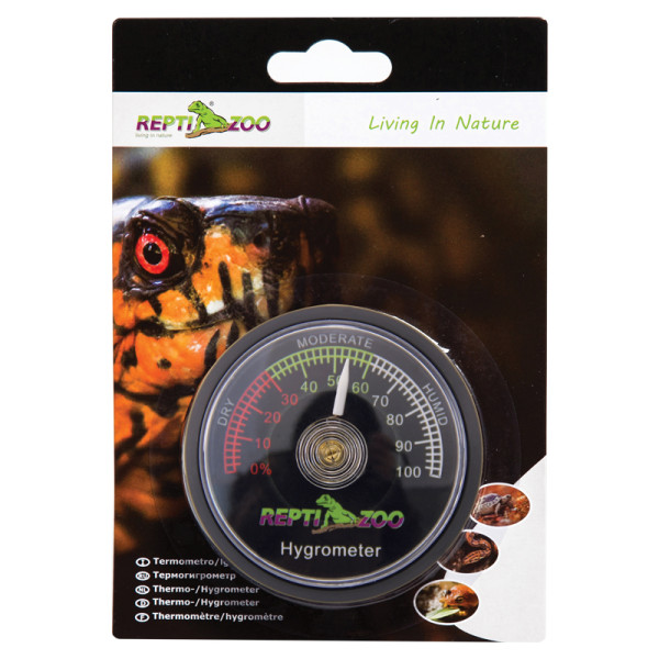 Repti-Zoo компаниясының RH01 аналогды гигрометрі - немесе ылғалдықтың дәлдік бақылауы