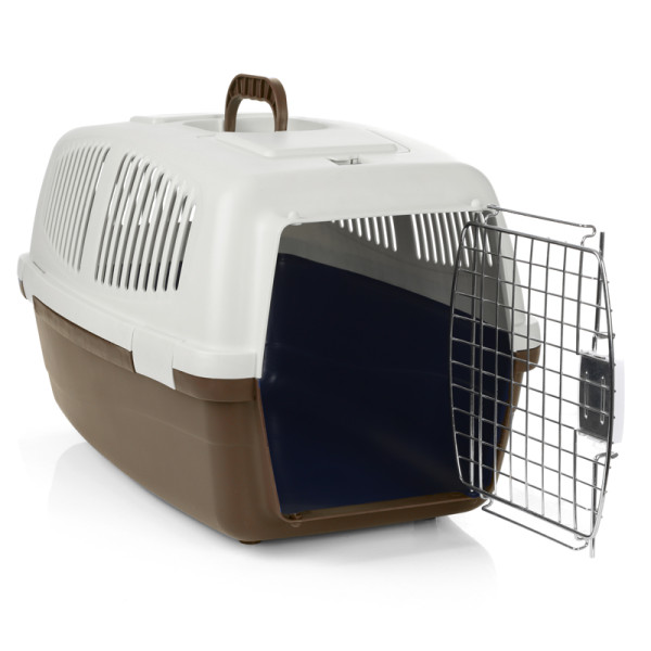 Переноска "Спутник" L с металлической дверцей для животных: удобство и безопасность