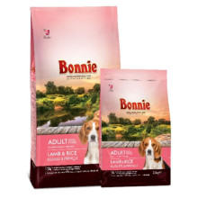 BONNIE ADULT DOG FOOD LAMB AND RICE для собак с ягненком и рисом 15 кг.