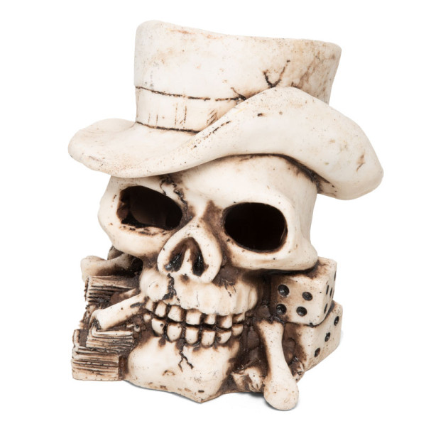 Грот "Череп в шляпе", 110*100*105мм, Laguna