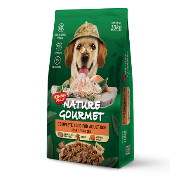 Природный гурман: корм для собак с антарктическим крилем 10 кг (вкус кухни)