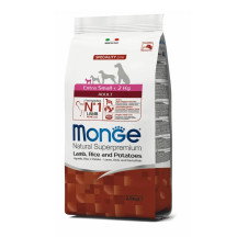 Monge speciality line extra small adult lamb rice and potatoes