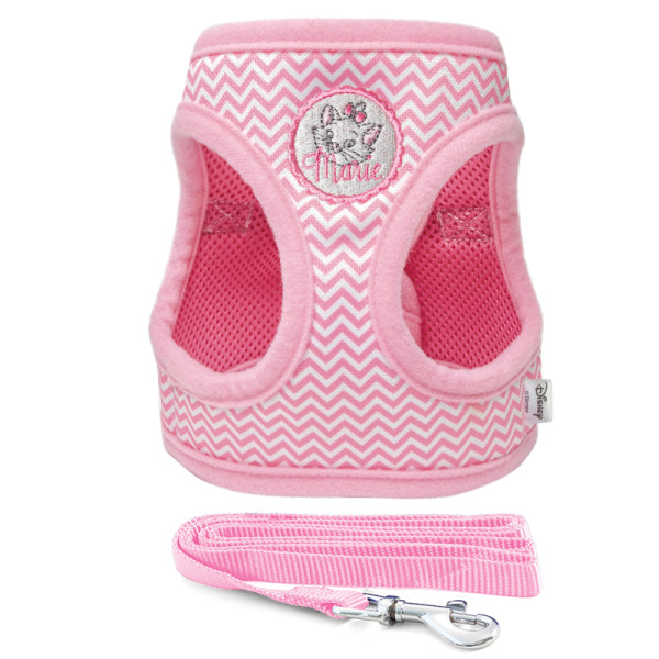 Мягкая шлейка-жилетка Disney Marie M для кошек с обхватом груди 450мм