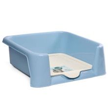 Көпшіктер үшін туалет "Бригантина" (желіде) S, көк, 400*400*155мм, HYGIENE сериясы, Triol