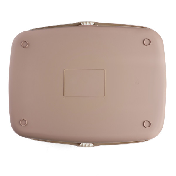 Туалет для кошек прямоугольный "Титан" (совок в комплекте), кофейный, 520*400*250мм, серия HYGIENE, Triol