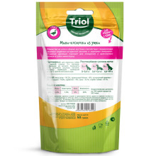 Лакомство для мини-собак «Мини-косточки из утки», 50г, Triol