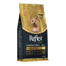 REFLEX PLUS FOR YORKSHIRE TERRIER ADULT DOG FOOD HYPOALLERGENIC для Йоркширского терьера гипоаллергенный 2 кг