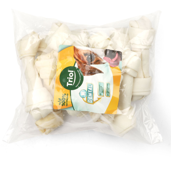 ДЕНТАЛ Триол сериясының ақ қырлары белгілі жағалары, 15 см (10 шт. пакет)