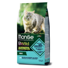 Monge bwild cat grain free merluzzo