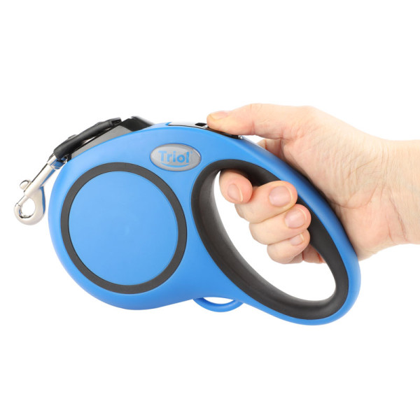 Поводок-рулетка Urban M для собак до 25кг, 5м, синий от Triol