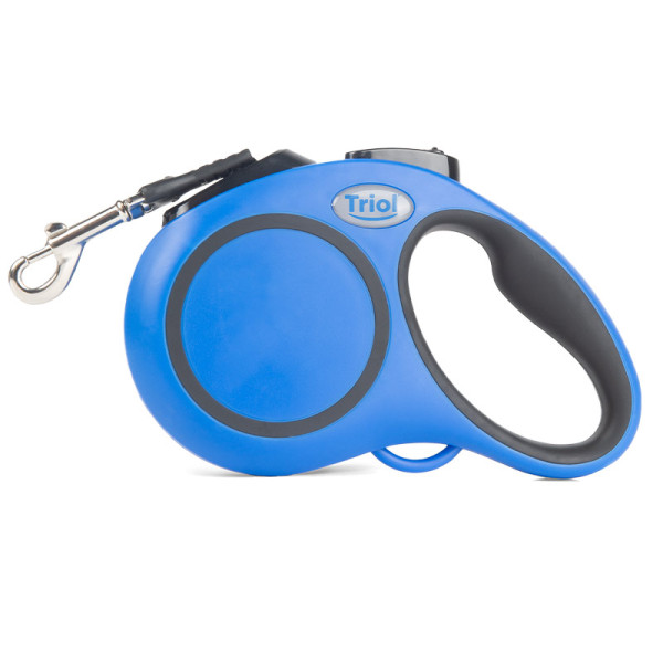 Поводок-рулетка Urban M для собак до 25кг, 5м, синий от Triol