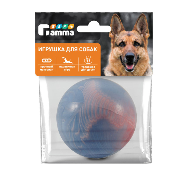 Көтергішке ойыншық: каучук шар, 60мм.