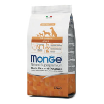 Monge speciality line all breeds adult duck and rice and potatoes