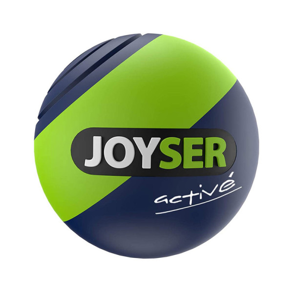 Игрушка для собак JOYSER Active Резиновый мяч M с пищалкой.