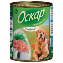 ОСКАР консервы для собак с ИНДЕЙКОЙ 350г