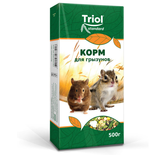 Корм для грызунов, 500г, Тriol Standard: краткое описание