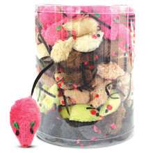 Игрушка для кошек "Мышь-пушистик", 52мм (туба 240шт.)