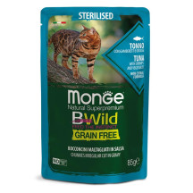 Monge BWild Cat Grain Free Pat terrine Tonno