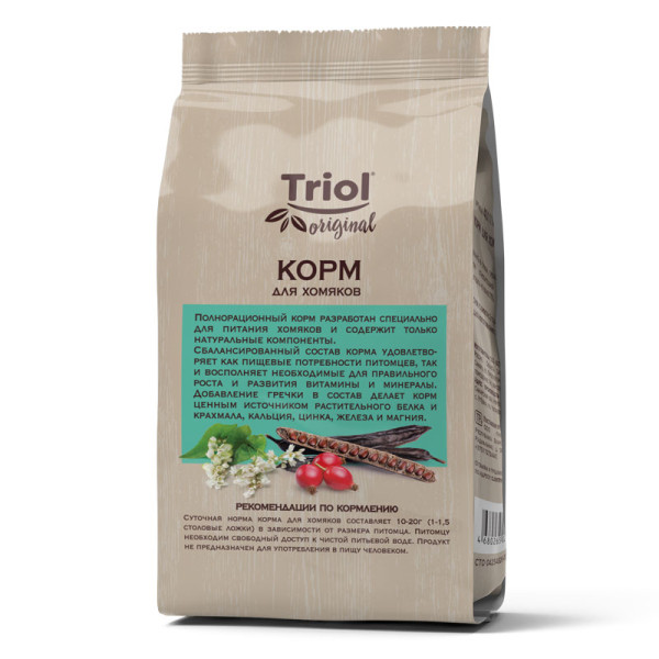 Корм для хомяков Triol Original, 450г