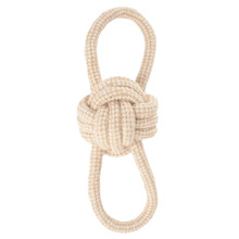 Көтергішке арналған памук және джуттан жасалған "Ұяламалар бөрі" ойыншығы, d80/250мм, NATURAL сериясы, Triol