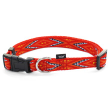 Ошейник нейлоновый "Мехико" L, оранжевый, 25*450-680мм, Triol