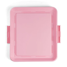 Көптеген көрсеткіштердің бағытын сақтау үшін "Интерьер" M қолданушыларға арналған туалет, қызыл/ақ, 480*420*40мм өлшемі, HYGIENE сериясы, Triol