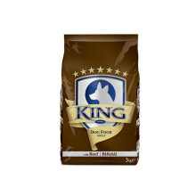 KING PLUS ADULT DOG FOOD BEEF для собак с говядиной 3 кг