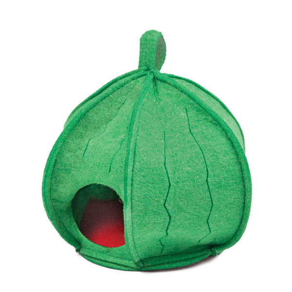 Домик для мелких животных из войлока "Арбуз", 140*120*120мм, Gamma