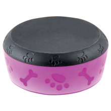 Пластик миска резинкасымен аттандырылған "Градиент" қызыл, 0,3л, Triol