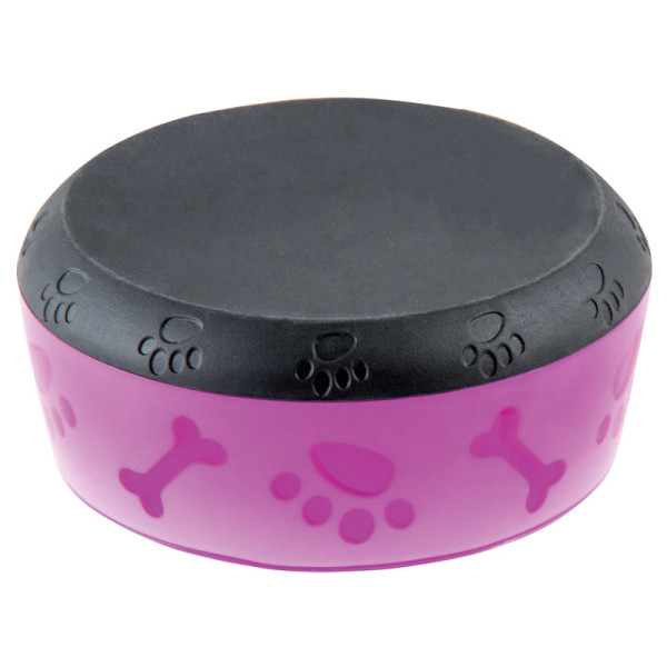 Пластиковая миска "Градиент" розовая от Triol, 0,3л