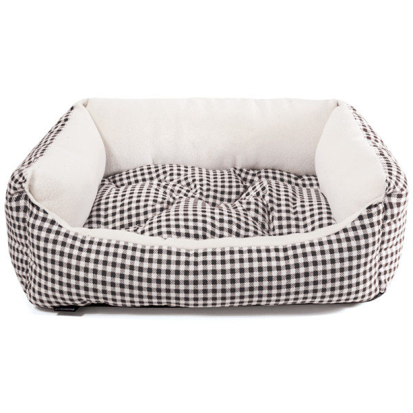 Лежанка "Кантри" S, черная, 420*400*150мм, Gamma