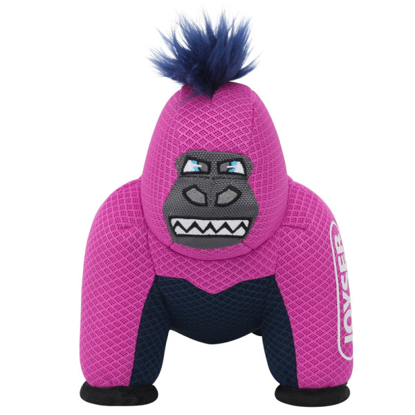 Игрушка для собак JOYSER Mightus J-Rilla с пищалкой и размером M/L, розовая, 27 см.