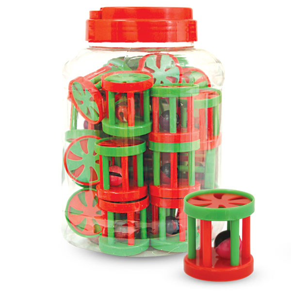 Игрушка для кошек "Барабанчик", 45*40мм (банка 24шт.), Triol