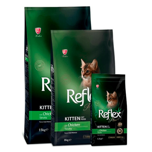 Reflex plus kittens with chicken - Полноценный и сбалансированный сухой корм с курицей для котят всех пород