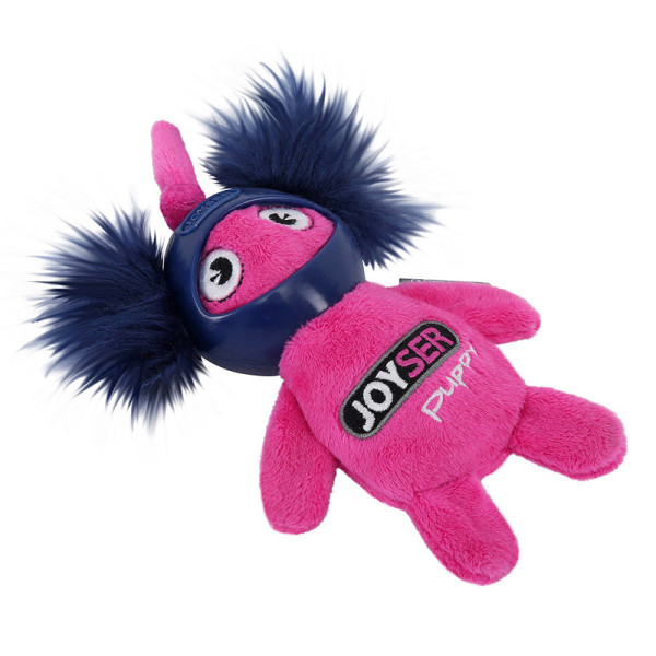 Игрушка для собак JOYSER Puppy Белка в резиновом шлеме с пищалкой S розовая - отличный выбор!