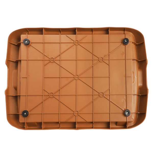 Туалет для собак с столбиком 'Лужайка' S, коричневый, серия HYGIENE Triol