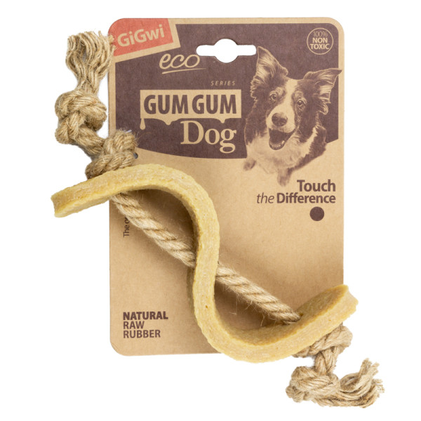 75344 Игрушка для собак Доллар из экорезины 13,5см, серия GUM GUM DOG ECO