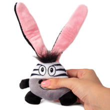 Игрушка для собак мягкая "Зебра-ушастик", d90/150мм, Triol