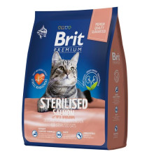 Brit premium cat sterilised salmon & chicken