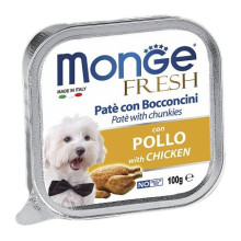 Monge fresh pate with chunkies chicken