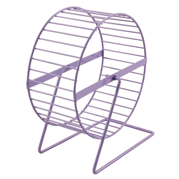 Беговое колесо для мелких животных 'Зарядка' M: металлическое, диаметр 150мм