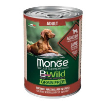 Monge grain free all breeds adult agnello