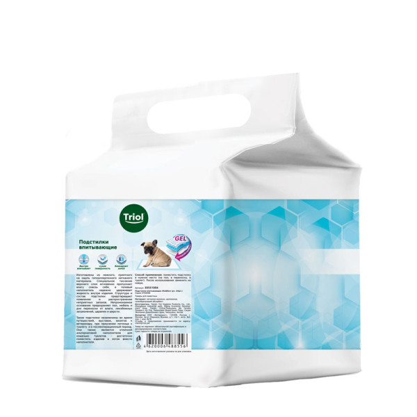 Подстилки впитывающие серии HYGIENE Triol, 450*600мм (уп.24шт.)