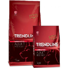 TRENDLINE ADULT DOG FOOD LAMB AND RICE көктемдіктері бар қой 1 кг