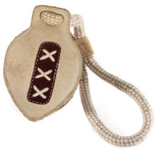 Көптеген собақтарға арналған табиғи қоян игрушка, регби мячы, 370*100*40мм, NATURAL сериясы, Triol