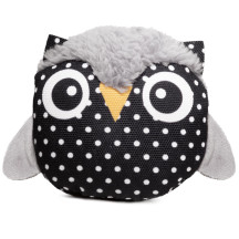 Игрушка для собак мягкая Совенок, 95/120мм, серия BLACK&amp;WHITE, Triol