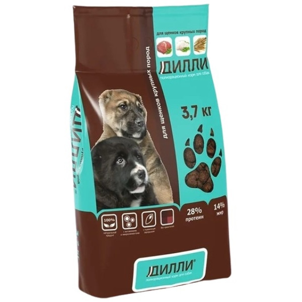 Диета для щенков крупных пород 3,7 кг